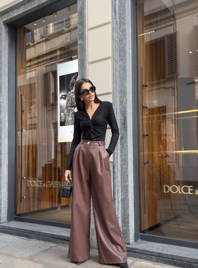 SPODNIE STREETSTYLE ECO- BROWN