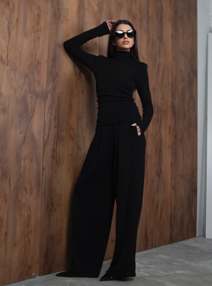 SWETERKOWY SET COZY MOOD -BLACK (Kopia)